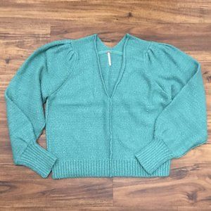 NWT Free People Emerald Aura Reverie Sweater